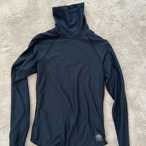 Snow Angel Black Turtleneck Small